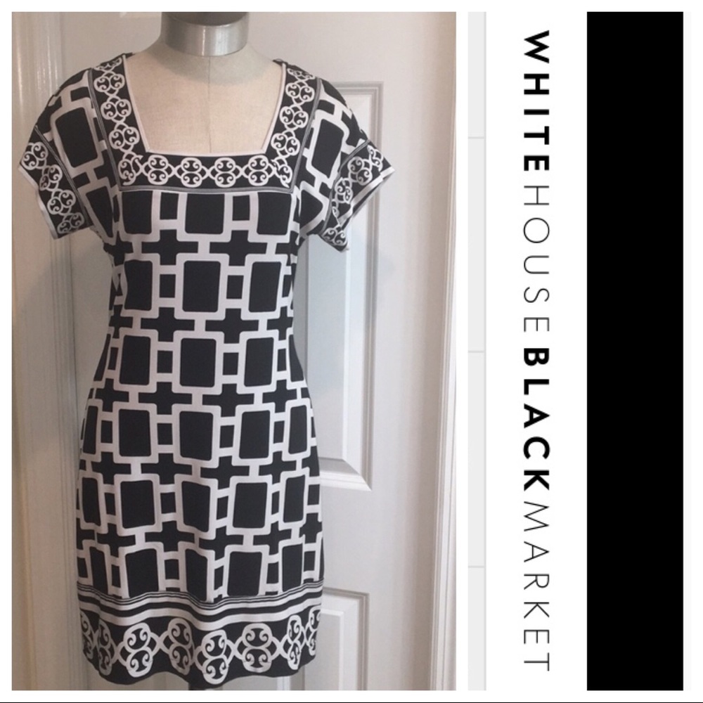 White House Black Market Shift Dress Size XXS